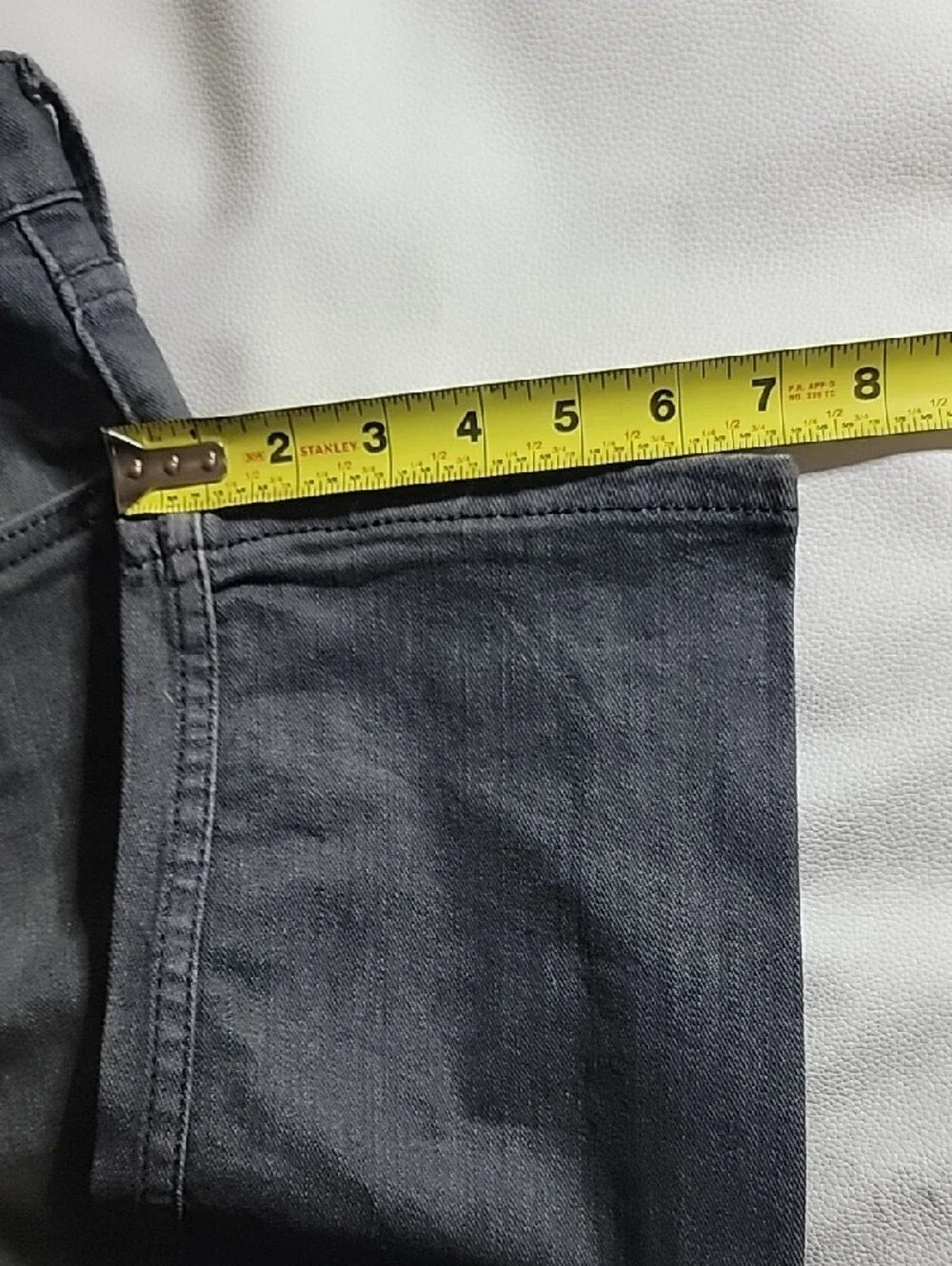 Levi's 511 Slim Fit Jeans Faded Black Grey Wash Men's 34x30